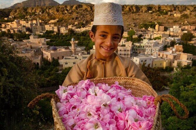 Damascus Roses - Discover the secrets of Al Jabal Al Akhdhar - Ancient Fossils Gardens: a calm counterpoint to rose work