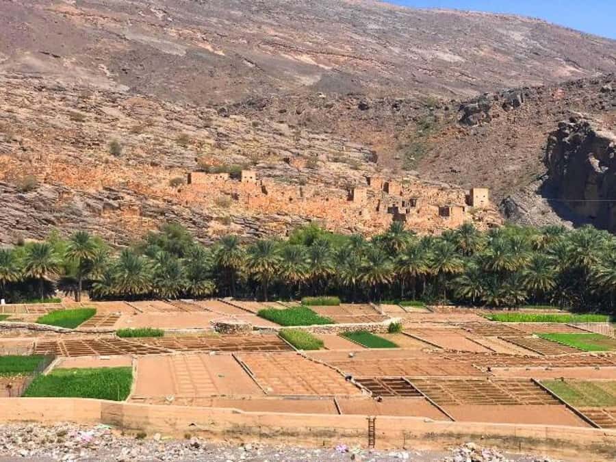 Day Trip to Jabal Shams, Wadi Nakhar, Misfat Al Abriyeen - Wadi Ghul: a quick stop at a stone ghost village