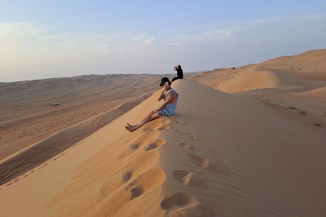 Desert Guided Overnight Camp Tour - Muscat to Wadi Bani Khalid: noon arrival, real swimming, and a canyon break