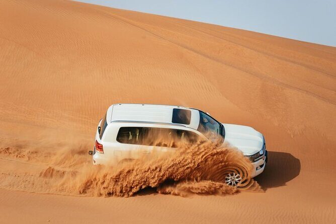 Desert Safari in Empty Quarter with Dune Bashing - 9 Hours of Desert Timing: Pickup, Drives, and Sunset