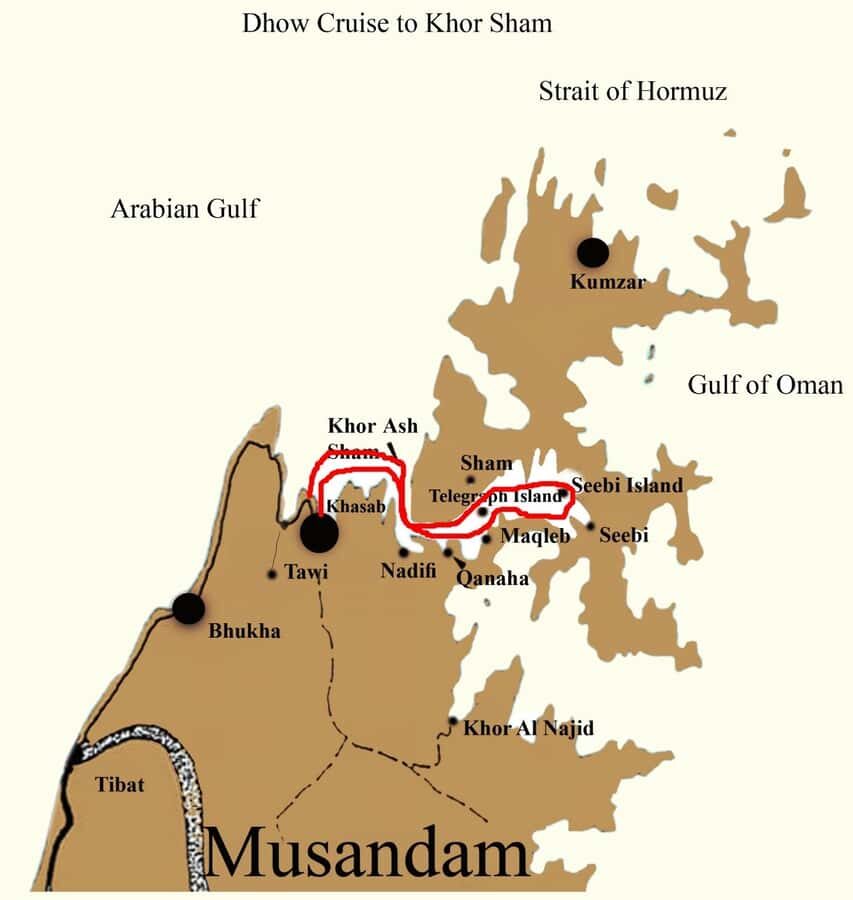 From Dubai to Norway of Arabia|Telegraph Island| Dhow Cruise - Dubai to Khasab: the early start and border crossing part you’ll feel