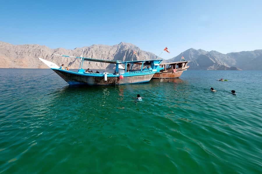 From Dubai to Norway of Arabia|Telegraph Island| Dhow Cruise - Telegraph Island (built in 1864): snorkeling in calm water with a telegraph story