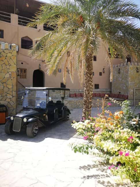 From Jebel Akhdar: Al Aqur Village Cultural Cart Tour - Rolling through heritage houses and mosques in Al Aqur village