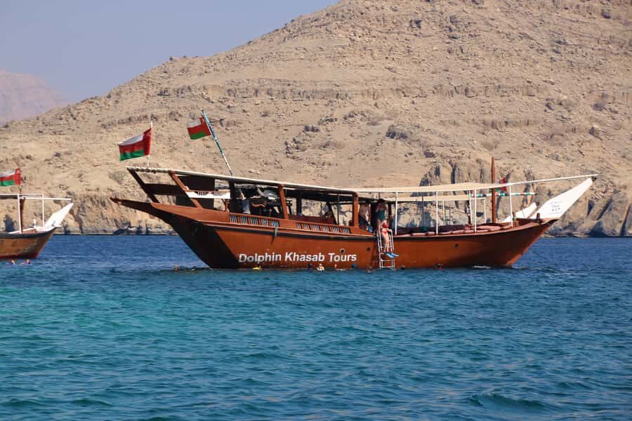 From Khasab: Fjords of Musandam Dhow Cruise & Buffet Lunch - Musandam fjords from deck: views that feel close, not postcard-flat