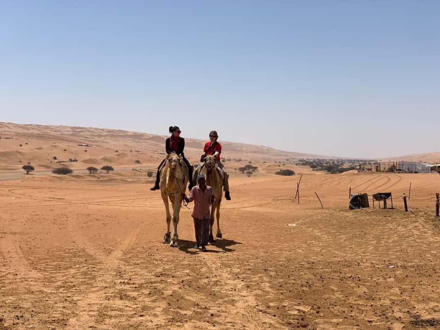 From Muscat: Desert and Wadi Bani Khalid Oasis Full-Day Tour - Wahiba Sands in a Jeep: dune bashing, sights, and sunset timing