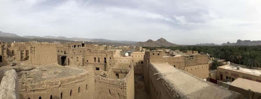From Muscat: Nizwa & Al Hamra with Jebel Shams Night Stay - Misfah al Abriyeen and the Falaj water system