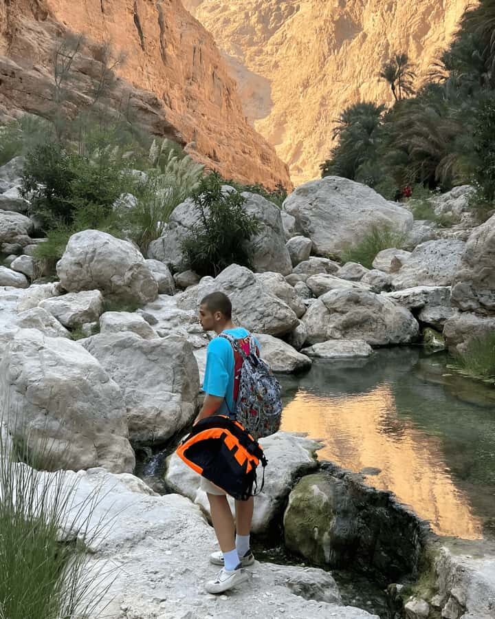 From Muscat: Wadi Shab & Bimmah Sinkhole Full-Day Tour - Wadi Shab feels special because the waterfall is part of the cave