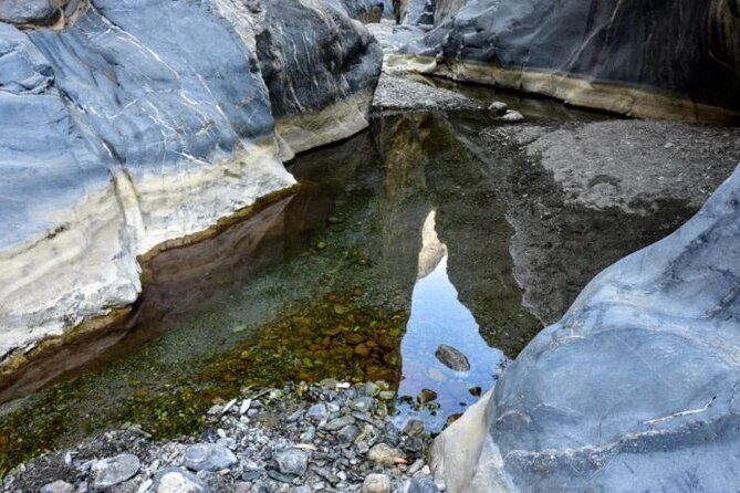 Full Day Wadi Bani Awf-Bilad Sayt Private Tour - Nakhal Hot Springs: a small green wadi where locals actually go