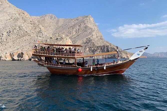 Khasab Dhow Cruise Full day, Buffet Lunch on Board, swimming - Key highlights at a glance