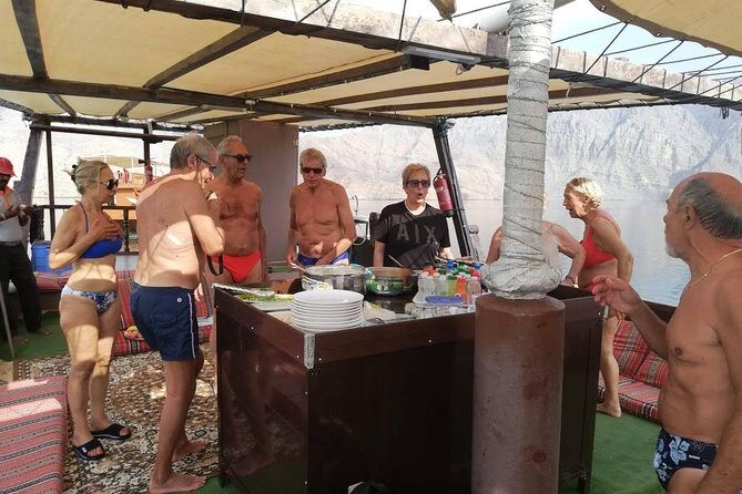 Khasab Dhow Cruise Full day, Buffet Lunch on Board, swimming - The small touches: staff care, snack extras, and a friendly tone