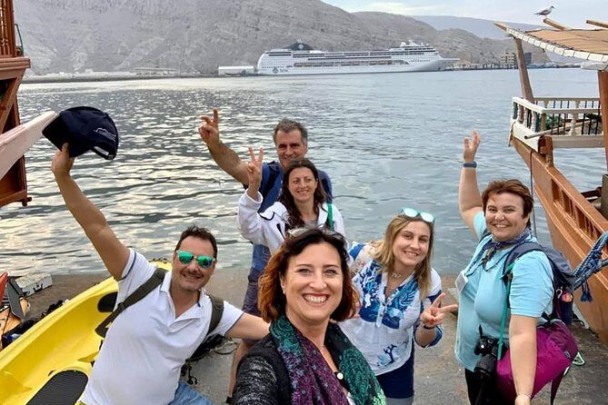 Khasab Dhow Cruise Full day, Buffet Lunch on Board, swimming - Boarding comfort: what it’s like to be on a traditional dhow