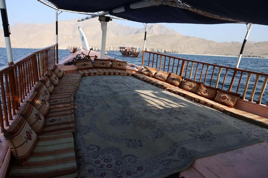 Khasab: Overnight Cruise on Traditional Dhow for 24 hours - Onboard setup: comfort where it counts (and what’s included)