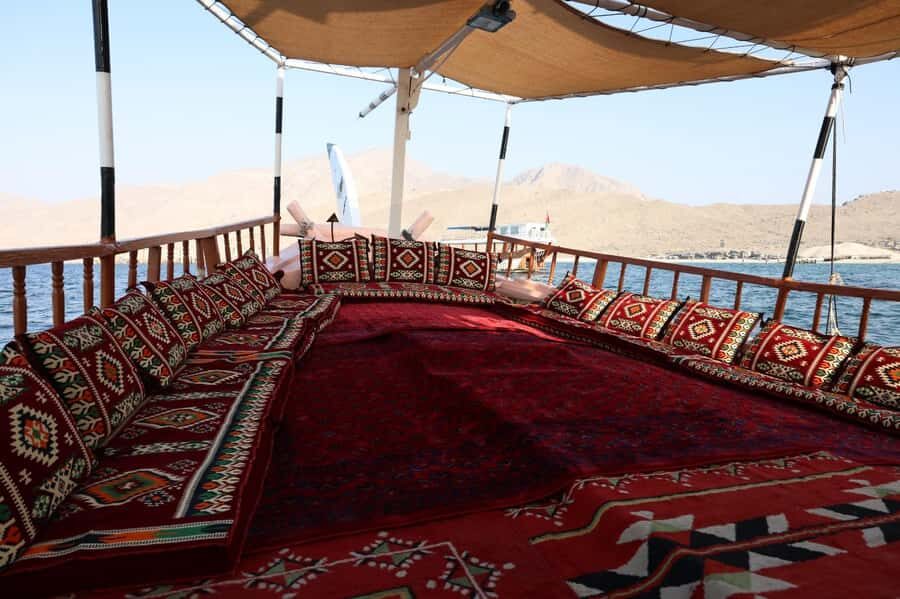 Khasab: Overnight Cruise on Traditional Dhow for 24 hours - Telegraph Island and Seebi Island: swimming and snorkeling time