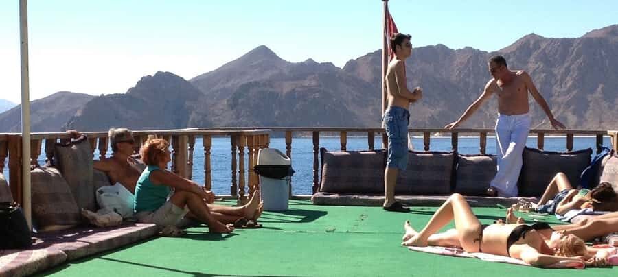 Musandam Khasab Full-Day Cruise with Transfers & Lunch - The Oriental buffet lunch and unlimited soft drinks and fruit