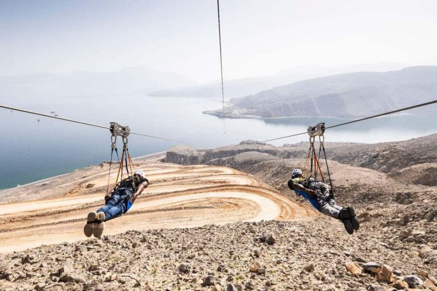 Musandam Zipline - What Your Day Looks Like: Pickup, Check-in, Then Zipline Time