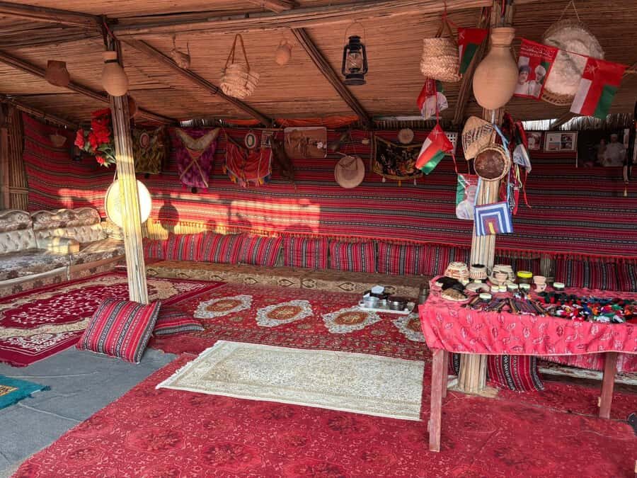 Muscat: Desert Sunset &Wadi Bnai Khalid Full-Day Tour+Lunch - Bedouin house, camel ride, and the sunset that steals the show