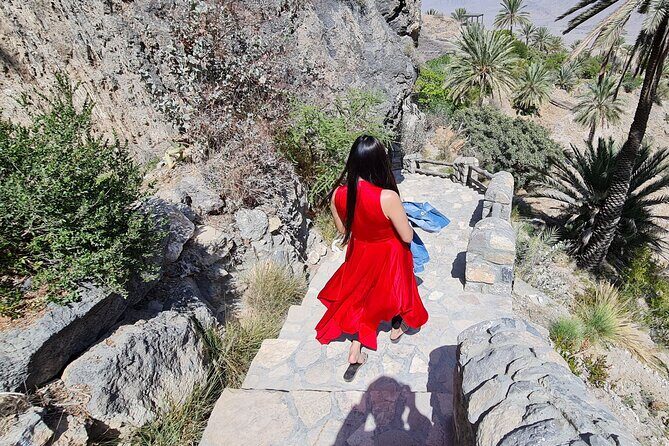 Nakhal Hotspring and Wakan Village Private Full Day Tour - Nakhal Fort: Date palms, strong walls, and a renovation reality check