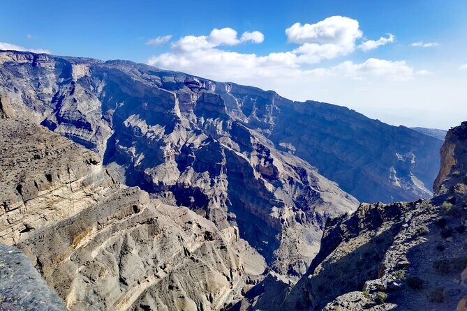 Private Full Day Guided Balcony Walk Hiking to Jebel Shams - Jebel Shams top viewpoints: the Grand Canyon-style moment