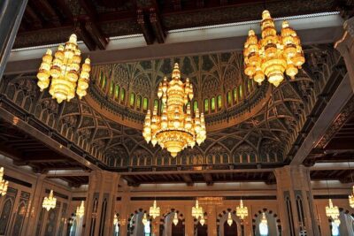 Private Full Day Muscat City Tour - Entering Sultan Qaboos Grand Mosque (dress code and what to notice)