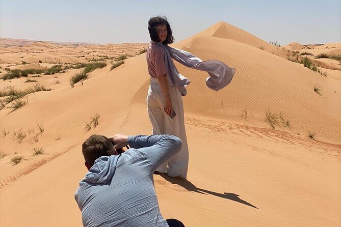 Private Full Day Tour to Wahiba Sands Desert and Wadi Hawer - Wahiba Sands in a 4WD: dunes that turn every photo into a postcard