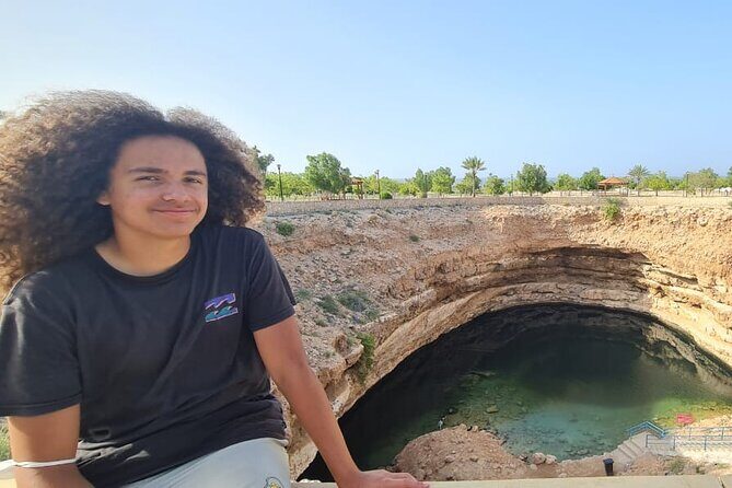 Private Wadi Arbyeen - Sinkhole - White Sand Beach- Full Day Tour - Fins Beach White Sands: The Bright Finale After Water and Rock