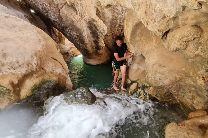 Private Wadi Shab - Bimmah Sinkhole - White Sand Beach - Full Day Tour - Bimmah Sinkhole: a meteor-crater feel right by the sea