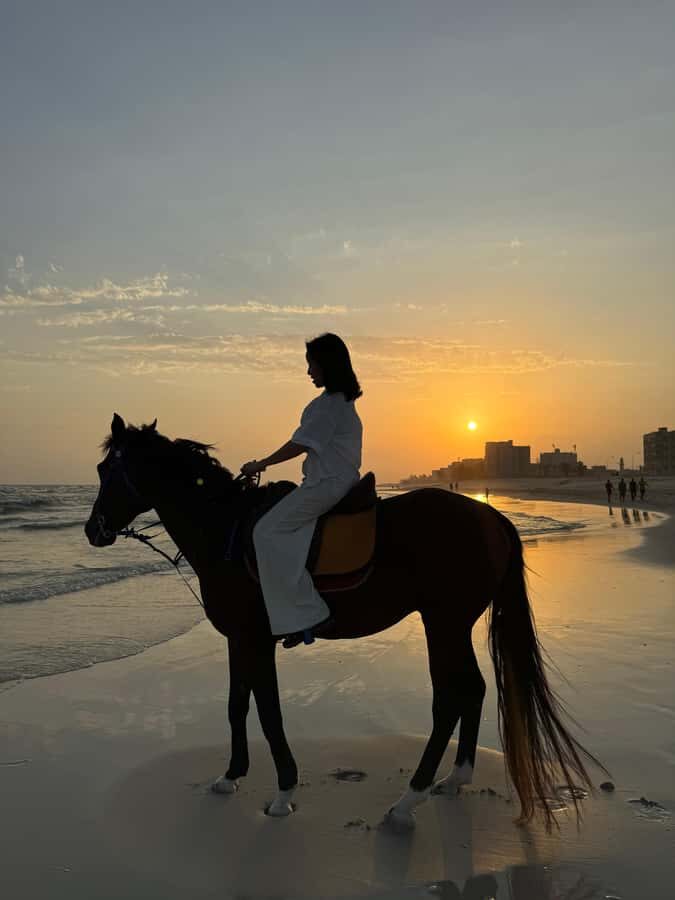 Salalah: Horse Riding by the Beach - Your Coastline Ride: Horse Tracks, Quiet Waves, and Beach Footing
