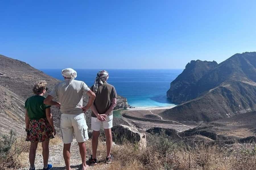 Salalah's Hidden Gems: East & West Adventure - Mughsail Beach blowholes: waves, caves, and cliff drama