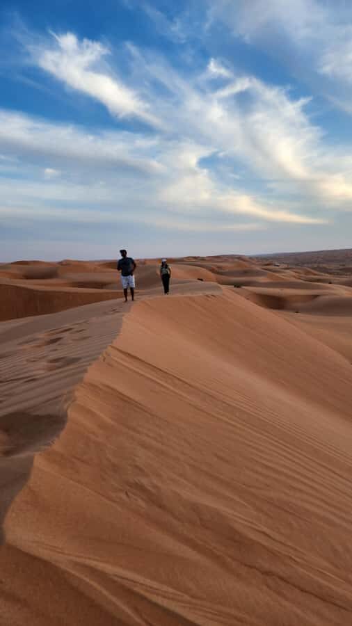 Sunset at wahiba desert - The Drive From Muscat: Comfortable Start, Long Day Pace