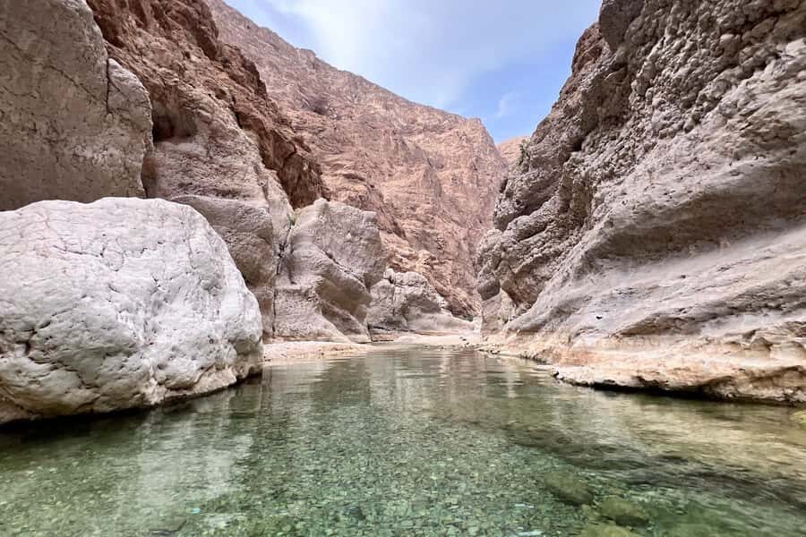 Wadi Shab & Wadi Tiwi : Guided Adventure (Customer Own Car) - Wadi Shab Backtrack: Another Short Walk, Different Views