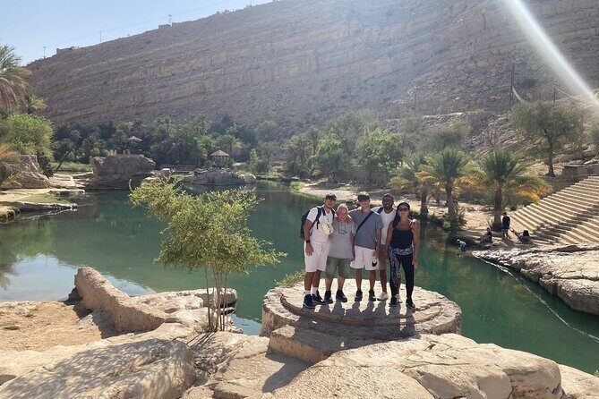 Wahiba Sand Desert-Bedouin House-Wadi Bani Khalid - Full Day Tour - Fanja Old Town: quick views, old mud houses, and a mountain backdrop