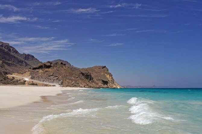 West Coast Mountains and Beaches (Fazayah beach + Shaat cliff) - The Day’s Flow: From Sahalnoot Spring to Fazayah Beach