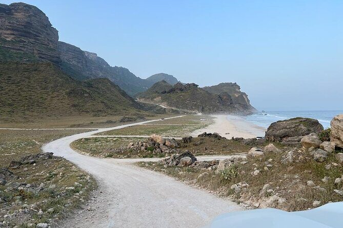 West Salalah Tour - Caribbean of Orient - Fazayah Beach with City - Afoul (Hidden/Masood) Beach viewpoint and the Marneef Cave walk